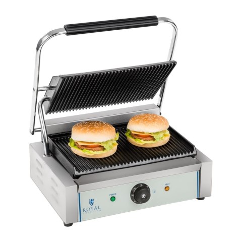 Grill kontaktowy dwustronny ryflowany PANINI Grill kontaktowy dwustronny ryflowany PANINI