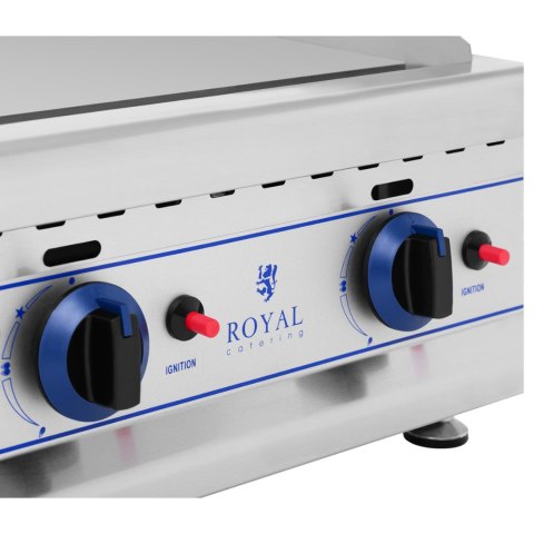 Grill podwójny gładki gazowy na gaz LPG / Propan-Butan 2 x 3000 W 30 mbar Grill podwójny gładki gazowy na gaz LPG / Propan-Butan 2 x 3000 W 30 mbar