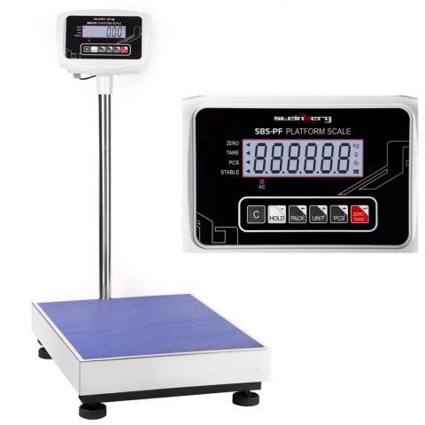 Waga magazynowa platformowa kalkulacyjna SBS-PF-150 LCD do 150kg Waga magazynowa platformowa kalkulacyjna SBS-PF-150 LCD do 150kg