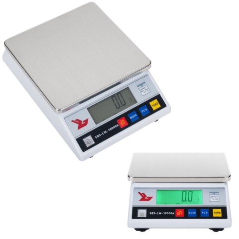 Waga precyzyjna dokładna SBS-LW-10000A LCD dokł. 0,1g do 10kg Waga precyzyjna dokładna SBS-LW-10000A LCD dokł. 0,1g do 10kg