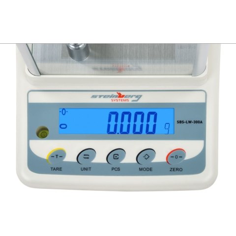 Waga precyzyjna z szafką przecipodmuchową SBS-LW-300A LCD dokł. 0,001g do 300g Waga precyzyjna z szafką przecipodmuchową SBS-LW-300A LCD dokł. 0,001g do 300g