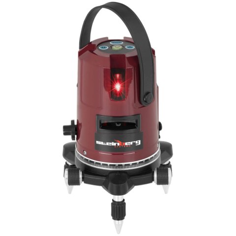 Laser krzyżowy samopoziomujący liniowy ze stojakiem 25 m Laser krzyżowy samopoziomujący liniowy ze stojakiem 25 m