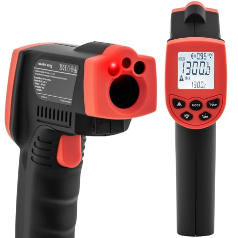 Termometr przemysłowy laserowy pirometr zakres -50 do 1300deg;C Termometr przemysłowy laserowy pirometr zakres -50 do 1300deg;C