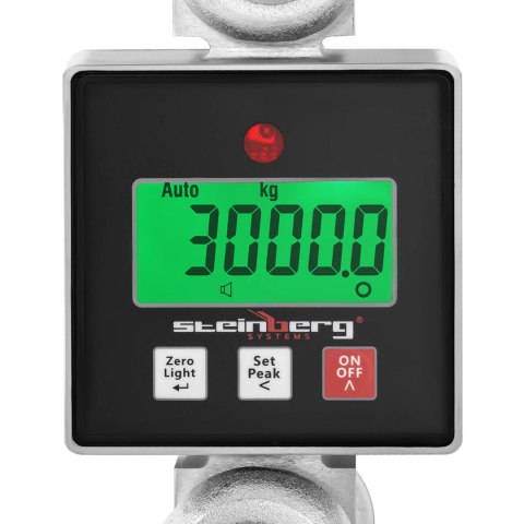 Waga hakowa podwieszana magazynowa z pilotem LCD do 3000 kg Waga hakowa podwieszana magazynowa z pilotem LCD do 3000 kg