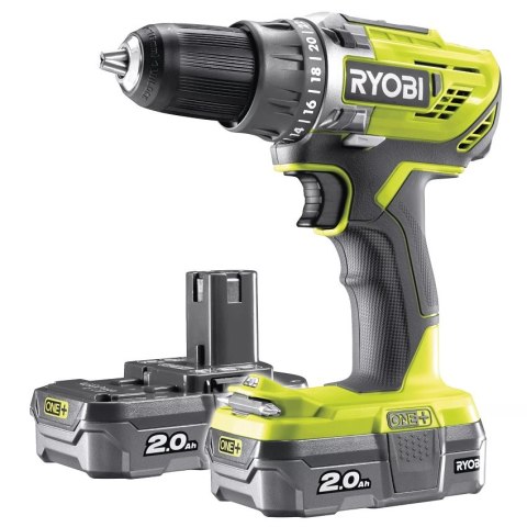 AKU. WIERTARKO-WKRĘTARKA R18DD3-220S 18V 2*2.0AH ONE+ RYOBI AKU. WIERTARKO-WKRĘTARKA R18DD3-220S 18V 2*2.0AH ONE+ RYOBI