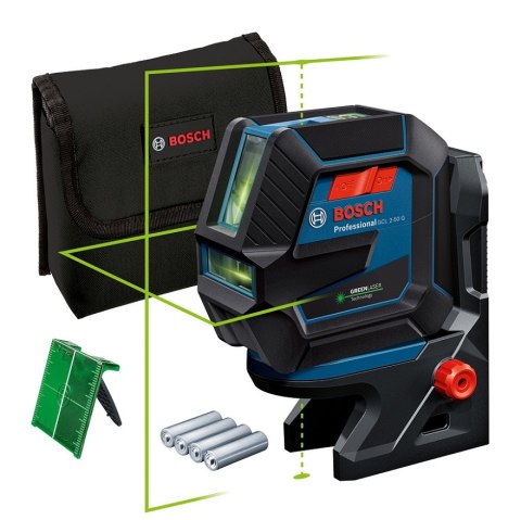 LASER KRZYŻOWY GCL 2-50 G ZIELONY BOSCH LASER KRZYŻOWY GCL 2-50 G ZIELONY BOSCH