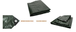 PLANDEKA 70G/M2 4*5M ZIELONA UN