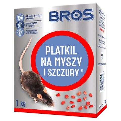 PŁATKIL NA MYSZY I SZCZURY 1KG BROS PŁATKIL NA MYSZY I SZCZURY 1KG BROS