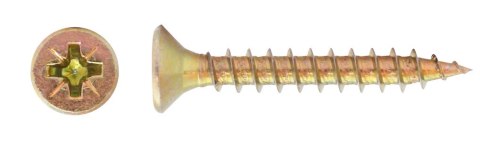 WKRĘT DO DREWNA OCYNK ŻÓŁTY 4.5*16MM MC FIX WKRĘT DO DREWNA OCYNK ŻÓŁTY 4.5*16MM MC FIX