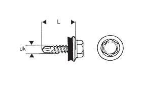 WKRĘT SAMOWIERTNY 4.8*35MM RAL 6029 UN