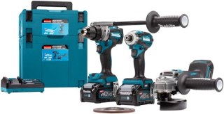 ZESTAW COMBO 40V XGT DF001G+TD001G+GA005G 2*4.0AH MAKPAC MAKITA