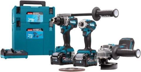 ZESTAW COMBO 40V XGT DF001G+TD001G+GA005G 2*4.0AH MAKPAC MAKITA ZESTAW COMBO 40V XGT DF001G+TD001G+GA005G 2*4.0AH MAKPAC MAKITA