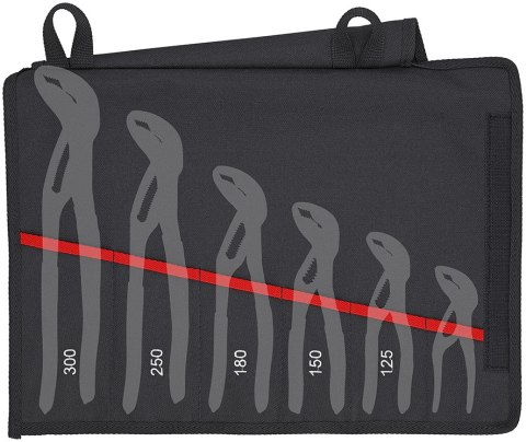 ZESTAW SZCZYPIEC DO RUR W ETUI 5-CZĘŚC 125,150,180,250,300MM KNIPEX ZESTAW SZCZYPIEC DO RUR W ETUI 5-CZĘŚC 125,150,180,250,300MM KNIPEX