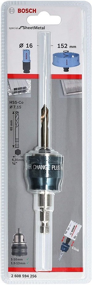 ADAPTER DO OTWORNIC PC 8.7MM + PILOT HSS-G 7.15*65MM BOSCH ADAPTER DO OTWORNIC PC 8.7MM + PILOT HSS-G 7.15*65MM BOSCH