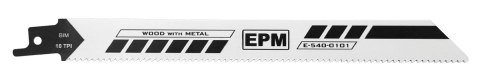 BRZESZCZOT DO PIŁY SZABLASTEJ 200MM 10TPI DREWNO S1022 5 SZT EPM BRZESZCZOT DO PIŁY SZABLASTEJ 200MM 10TPI DREWNO S1022 5 SZT EPM