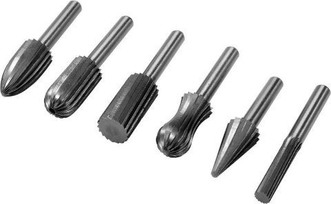 FREZY TRZPIENIIOWE DO METALU FI 6MM 6 SZT. YATO FREZY TRZPIENIIOWE DO METALU FI 6MM 6 SZT. YATO