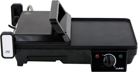 GRILL ELEKTRYCZNY STOŁOWY 2W1, 2000W, 40.5*25CM LUND GRILL ELEKTRYCZNY STOŁOWY 2W1, 2000W, 40.5*25CM LUND