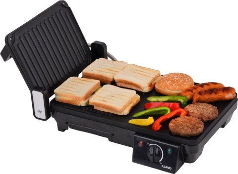 GRILL ELEKTRYCZNY STOŁOWY 2W1, 2000W, 40.5*25CM LUND GRILL ELEKTRYCZNY STOŁOWY 2W1, 2000W, 40.5*25CM LUND