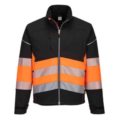 KURTKA OSTRZEGAWCZA SOFTSHELL PW375BKO ROZMIAR XXL PORTWEST KURTKA OSTRZEGAWCZA SOFTSHELL PW375BKO ROZMIAR XXL PORTWEST