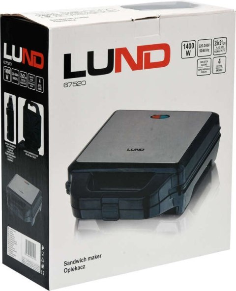 OPIEKACZ 1400W LUND OPIEKACZ 1400W LUND