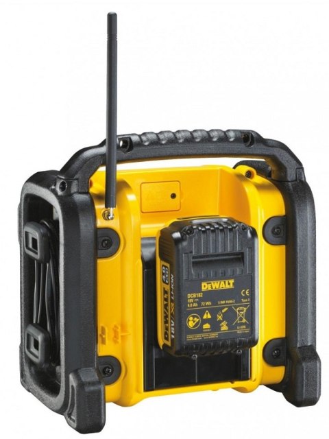 RADIO BUDOWLANE XR LI-ION DAB/FM 18V 0*AH DEWALT RADIO BUDOWLANE XR LI-ION DAB/FM 18V 0*AH DEWALT
