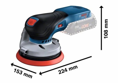 SZLIFIERKA MIMOŚRODOWA AKUMULATOROWA GEX 18V-125 SOLO 125MM BOSCH SZLIFIERKA MIMOŚRODOWA AKUMULATOROWA GEX 18V-125 SOLO 125MM BOSCH