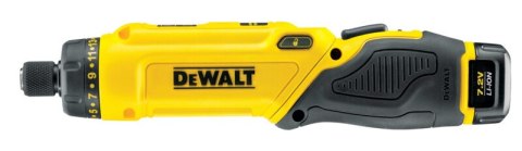 WKRĘTAK AKUMULATOROWY 7.2V 2*1.0AH DEWALT