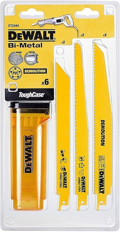 ZESTAW BRZESZCZOTÓW BIMETALOWYCH 6 SZT. DEWALT ZESTAW BRZESZCZOTÓW BIMETALOWYCH 6 SZT. DEWALT