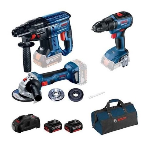 ZESTAW NARZĘDZI GBH180LI+GWS180LI+GSR18V-50 2*5.0AH BOSCH ZESTAW NARZĘDZI GBH180LI+GWS180LI+GSR18V-50 2*5.0AH BOSCH