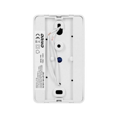 DZWONEK ELEKTROMECHANICZNY DWUTONOWY 230V BIAŁY BREVIS MINI ORNO DZWONEK ELEKTROMECHANICZNY DWUTONOWY 230V BIAŁY BREVIS MINI ORNO
