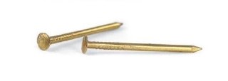 GWOŹDZIE TAPICERSKIE 2.0*20MM OCYNKOWANE NA ŻÓŁTO METALURGIA