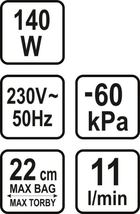 PAKOWARKA PRÓŻNIOWA DO ŻYWNOŚCI 140W LUND PAKOWARKA PRÓŻNIOWA DO ŻYWNOŚCI 140W LUND