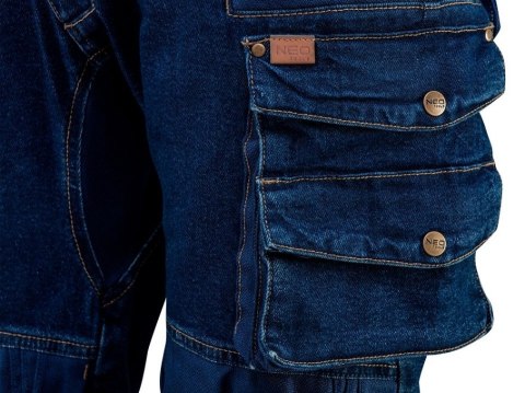 SPODNIE ROBOCZE DENIM, ROZMIAR M NEO SPODNIE ROBOCZE DENIM, ROZMIAR M NEO