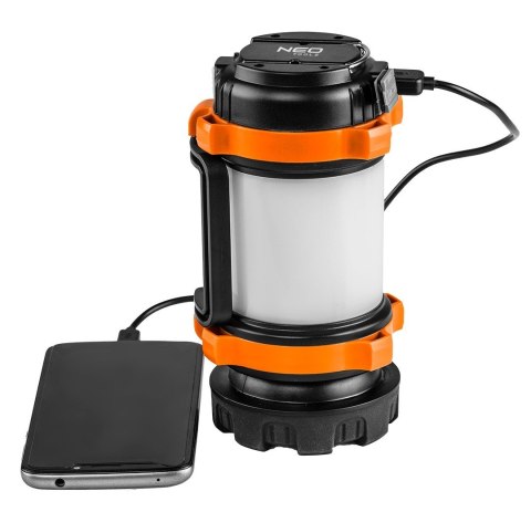 LATARKA BIWAKOWA AKUMULATOROWA 800 LM POWERBANK 3 W 1 NEO LATARKA BIWAKOWA AKUMULATOROWA 800 LM POWERBANK 3 W 1 NEO