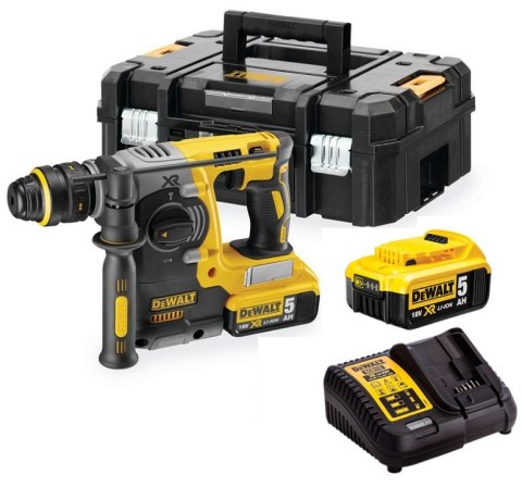MŁOTOWIERTARKA 18V SDS-PLUS XR BL 2*5.0AH T-STAK DEWALT MŁOTOWIERTARKA 18V SDS-PLUS XR BL 2*5.0AH T-STAK DEWALT