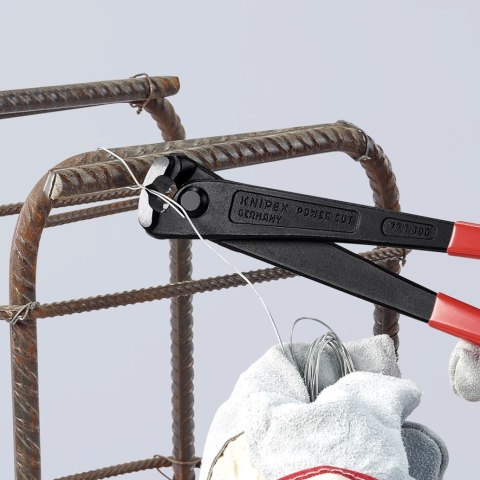 OBCĘGI ZBROJARSKIE O ZWIĘKSZONYM PRZEŁOŻENIU 300MM KNIPEX OBCĘGI ZBROJARSKIE O ZWIĘKSZONYM PRZEŁOŻENIU 300MM KNIPEX