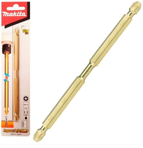 PODWÓJNA KOŃCÓWKA MAGNETYCZNA DO WKRĘTAKA PZ3-150MM IG MAKITA PODWÓJNA KOŃCÓWKA MAGNETYCZNA DO WKRĘTAKA PZ3-150MM IG MAKITA