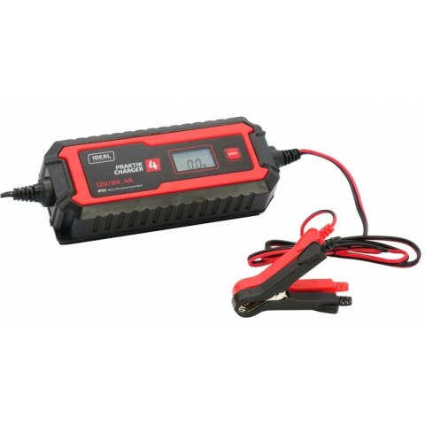 PROSTOWNIK INTELIGENTNY PRAKTIK CHARGER 4 LCD 6/12V IDEAL PROSTOWNIK INTELIGENTNY PRAKTIK CHARGER 4 LCD 6/12V IDEAL