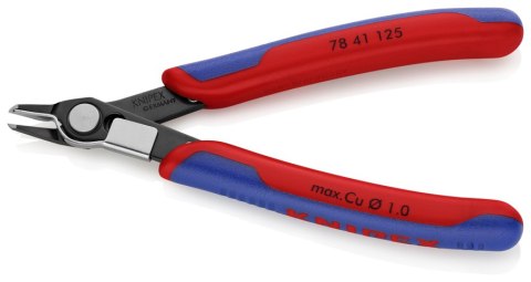 SZCZYPCE TNĄCE BOCZNE ZE SPRĘŻYNKĄ IZOLOWANE 125MM KNIPEX SZCZYPCE TNĄCE BOCZNE ZE SPRĘŻYNKĄ IZOLOWANE 125MM KNIPEX