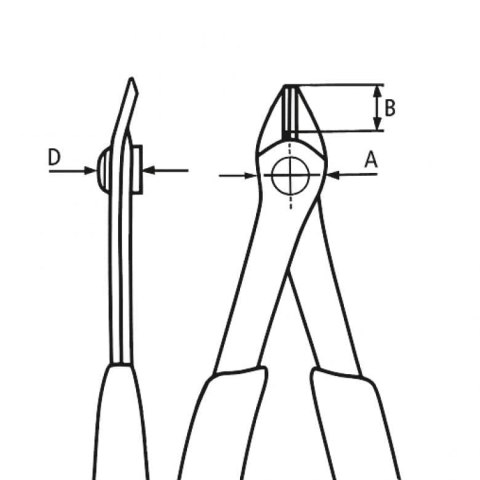 SZCZYPCE TNĄCE BOCZNE ZE SPRĘŻYNKĄ IZOLOWANE 125MM KNIPEX SZCZYPCE TNĄCE BOCZNE ZE SPRĘŻYNKĄ IZOLOWANE 125MM KNIPEX