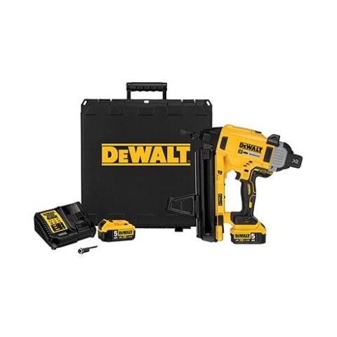 GWOŹDZIARKA DO BETONU 18V 15° DŁ. 13-57 MM 5.0*AH DEWALT GWOŹDZIARKA DO BETONU 18V 15° DŁ. 13-57 MM 5.0*AH DEWALT