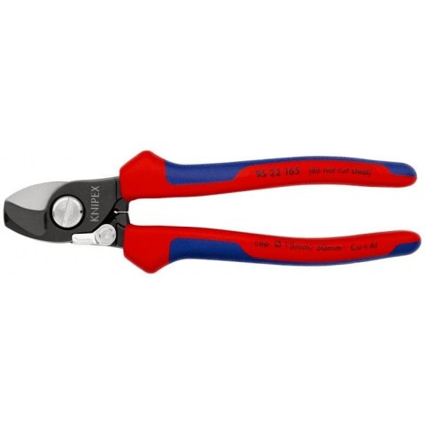 NOŻYCE DO KABLI ZE SPRĘŻYNĄ ROZWIERAJĄCĄ 165MM KNIPEX NOŻYCE DO KABLI ZE SPRĘŻYNĄ ROZWIERAJĄCĄ 165MM KNIPEX