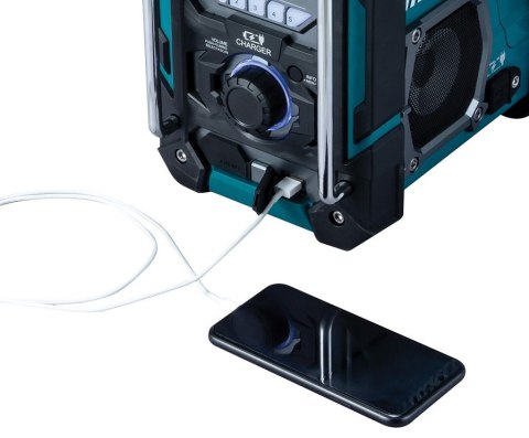 ODBIORNIK RADIOWY CXT/LXT DAB/DAB+, BLUETOOTH, Z ŁADOWARKĄ MAKITA ODBIORNIK RADIOWY CXT/LXT DAB/DAB+, BLUETOOTH, Z ŁADOWARKĄ MAKITA
