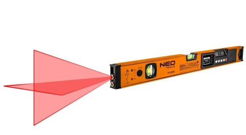 POZIOMICA Z WYŚWIETLACZEM ELEKTRONICZNYM 60CM. NEO POZIOMICA Z WYŚWIETLACZEM ELEKTRONICZNYM 60CM. NEO