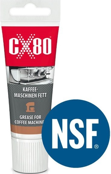 SMAR DO EKSPRESÓW CIŚNIENIOWYCH NSF H1 40G CX-80 SMAR DO EKSPRESÓW CIŚNIENIOWYCH NSF H1 40G CX-80
