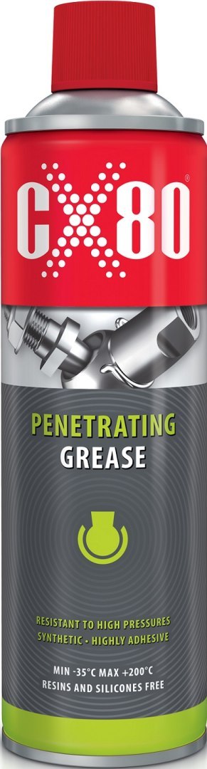 SMAR PENETRUJĄCY O WYSOKIEJ PRZYCZEPNOŚCI 500ML CX-80 SMAR PENETRUJĄCY O WYSOKIEJ PRZYCZEPNOŚCI 500ML CX-80