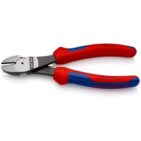 SZCZYPCE TNĄCE BOCZNE O ZWIĘKSZONYM PRZEŁOŻENIU 180MM KNIPEX SZCZYPCE TNĄCE BOCZNE O ZWIĘKSZONYM PRZEŁOŻENIU 180MM KNIPEX