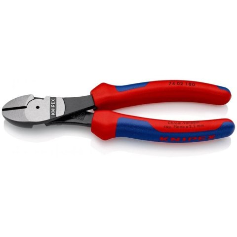 SZCZYPCE TNĄCE BOCZNE O ZWIĘKSZONYM PRZEŁOŻENIU 180MM KNIPEX SZCZYPCE TNĄCE BOCZNE O ZWIĘKSZONYM PRZEŁOŻENIU 180MM KNIPEX