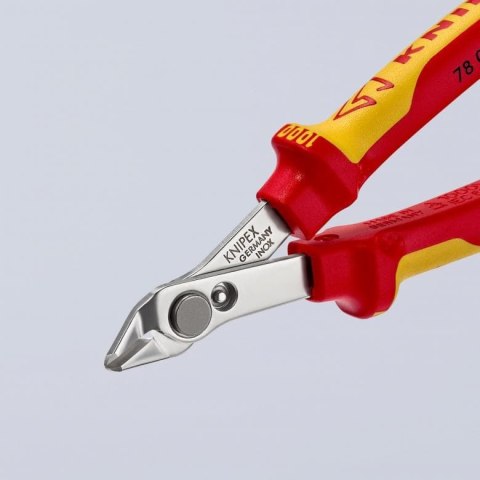 SZCZYPCE TNĄCE SUPER KNIPS 125MM IZOLOWANE KNIPEX SZCZYPCE TNĄCE SUPER KNIPS 125MM IZOLOWANE KNIPEX