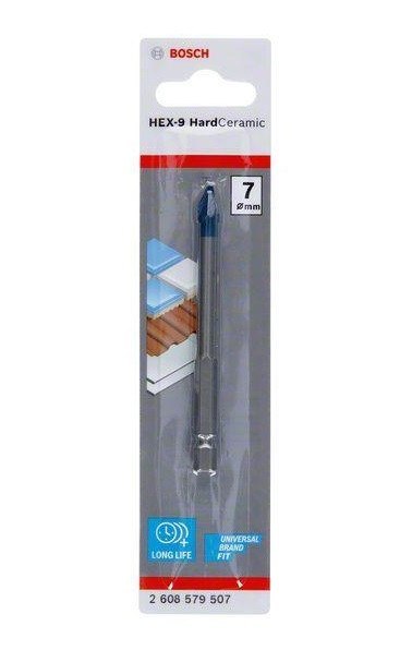 WIERTŁO HEX-9 HARD CERAMIC 7*90MM BOSCH WIERTŁO HEX-9 HARD CERAMIC 7*90MM BOSCH